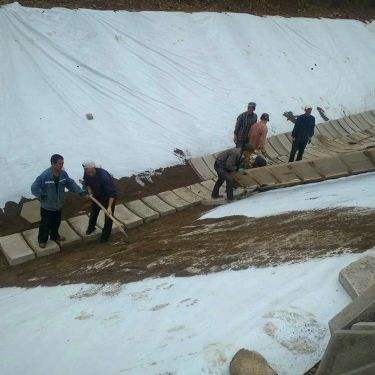 江河湖堤岸的防护工程中橙子视频app在线下载布应用结构形式